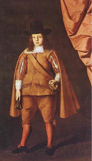 Francisco de Zurbaran Portrait of the Duke of Medinaceli